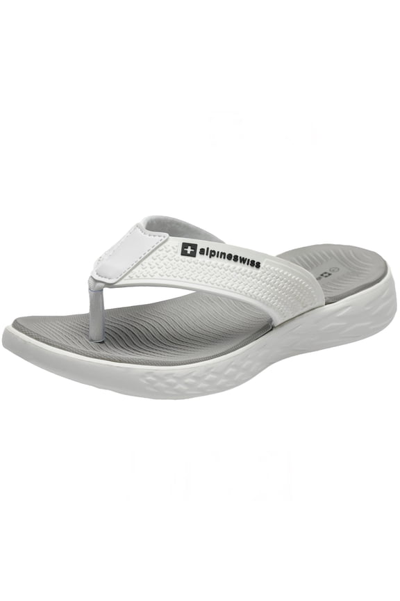 Katie Womens Flip Flops Outdoor Walking Thong Sandals Anti-Slip Shock-Absorbing Sole Cushioned Footbed Water-Resistant Beach Shoes