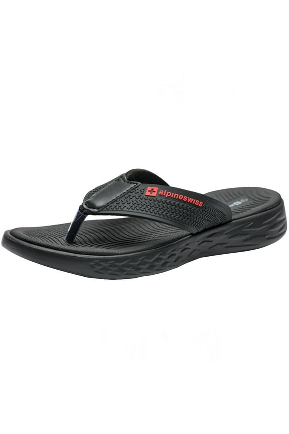 Katie Womens Flip Flops Outdoor Walking Thong Sandals Anti-Slip Shock-Absorbing Sole Cushioned Footbed Water-Resistant Beach Shoes