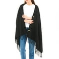 thumbnail image 1 of Alpine Swiss Womens Shawl Evening Wrap Pashmina Large Scarf Fringe Cape Poncho, 1 of 7