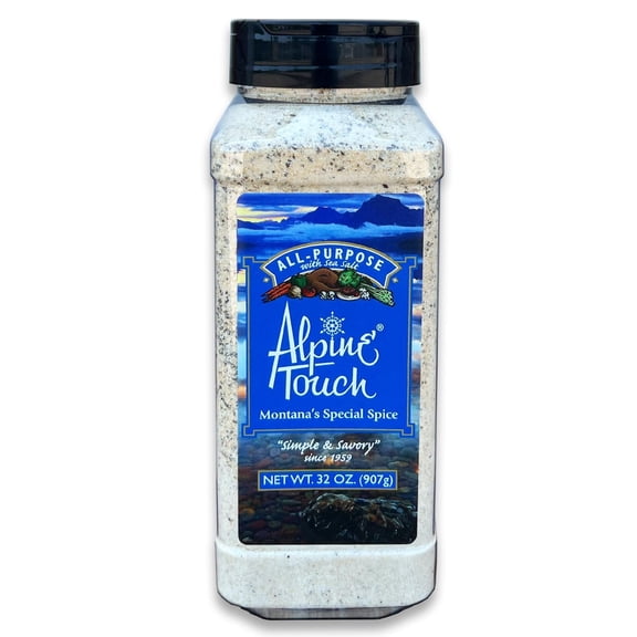 Alpine Touch 32oz All AIF4Natural Seasoning with Sea Salt