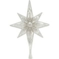 thumbnail image 1 of Alpine Transparent LED Star Christmas Tree Topper COR212WT-TM - Battery Powered - 11 In, Clear, 1 of 1