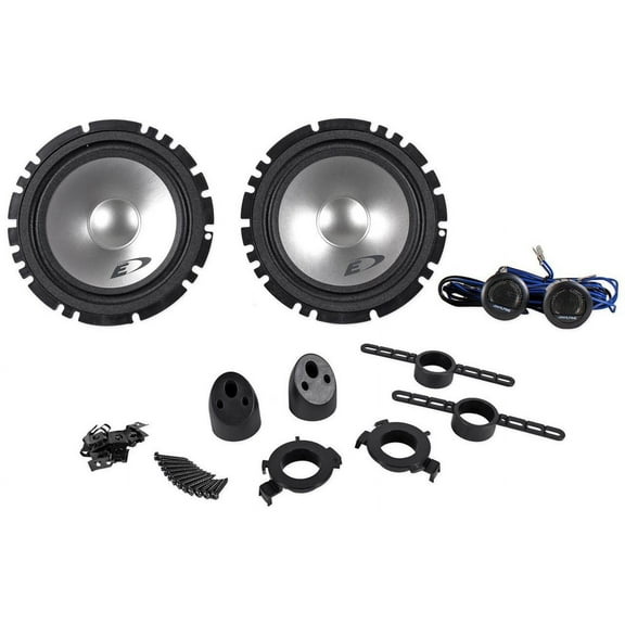 Alpine SXE-1751S Component System280W Max, 45W RMS 6 1/2" 2-Way Component Speakers