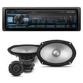 thumbnail image 1 of Alpine UTE-73BT Mech-less Digital Bluetooth Media Receiver with 1 Pair Alpine S2-S69C Type S 6x9" Component Speakers, 1 of 10