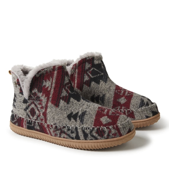 Dearfoams Men's Brixen Energy Return Bootie Slipper