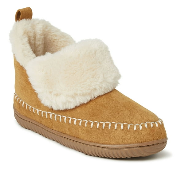 Alpine by Dearfoams Women's Moritz Bootie House Slipper