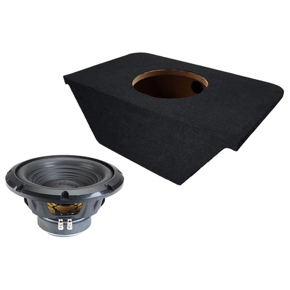 Alpine fits 00-09 Honda S00 Trunk Sealed Single 10" W10S4 Loaded Subwoofer Sub Box Enclosure 250W RMS 4 Ohm