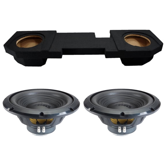 Alpine fits 02-15 Dodge Ram Quad Crew Cab Sealed Dual 12" W12S4 Loaded Subwoofer Sub Box Enclosure 500W RMS 4 Ohm