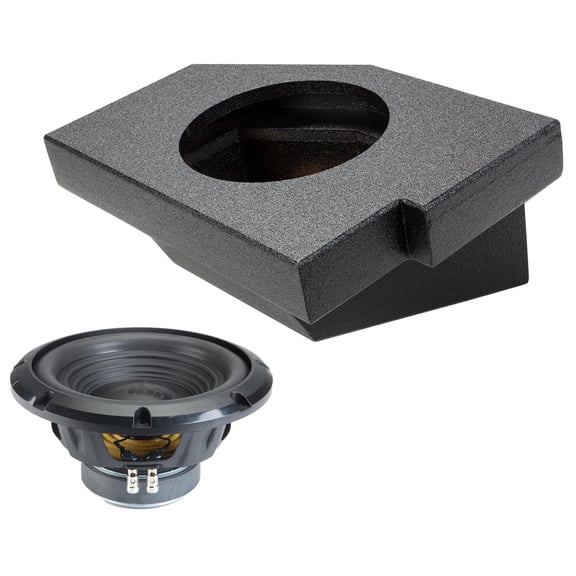 Alpine fits 02-15 Dodge Ram Quad Crew Sealed Single 10" W10S4 Loaded Subwoofer Sub Box Enclosure 250W RMS 4 Ohm