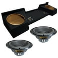 thumbnail image 1 of Alpine fits 07-13 Chevy Silverado Sealed Dual 12" W12S4 Loaded Subwoofer Sub Box Enclosure 500W RMS 4 Ohm, 1 of 6