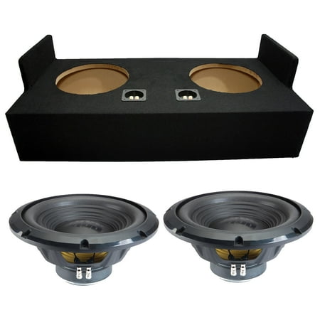 Alpine fits 83-12 Ford Ranger Ext Cab Sealed Dual 12" W12S4 Loaded Subwoofer Sub Box Enclosure 500W RMS 4 Ohm