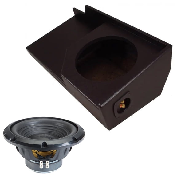 Alpine fits 88-98 Chevy C/K Ext Cab Sealed Single 10" W10S4 Loaded Subwoofer Sub Box Enclosure 250W RMS 4 Ohm