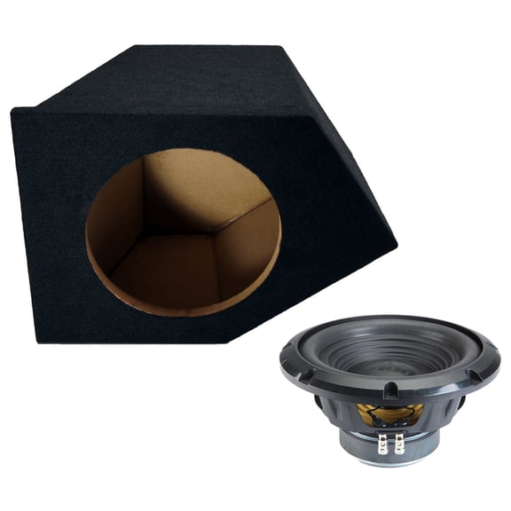 Alpine fits 93-02 Chevy Camaro Coupe Passenger Side Sealed Single 10" W10S4 Loaded Subwoofer Sub Box Enclosure 250W RMS 4 Ohm