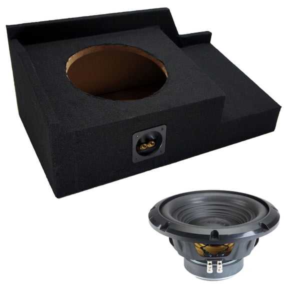 Alpine fits 99-06 Chevy Silverado EXT Cab Sealed Single 10" W10S4 Loaded Subwoofer Sub Box Enclosure 250W RMS 4 Ohm