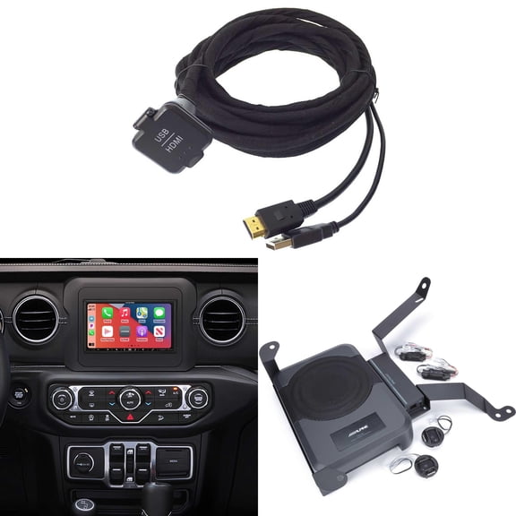 Alpine i407-WRA-JL, PSS-23WRA2, KCU-315UH USB / HDMI Extension Cable