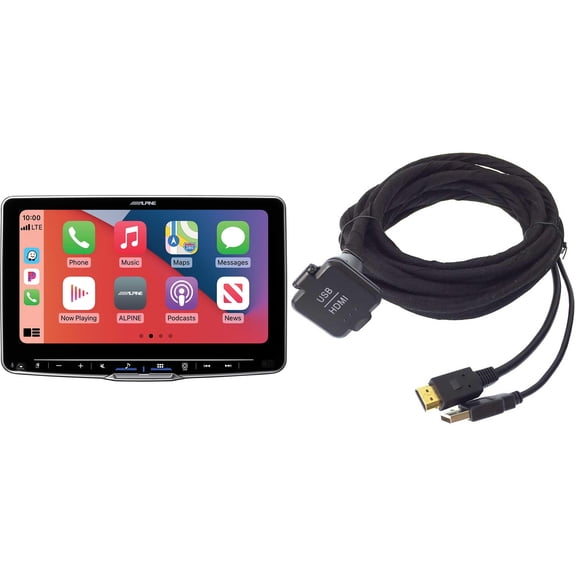 Alpine iLX-F509, KCU-315UH USB / HDMI Extension Cable