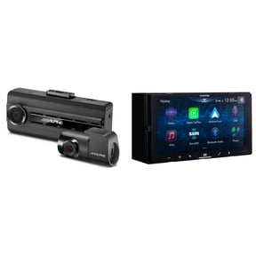 Alpine iLX-W670-S 7" Shallow-Chassis Digital Multimedia Receiver with DVR-C310R Dash Camera