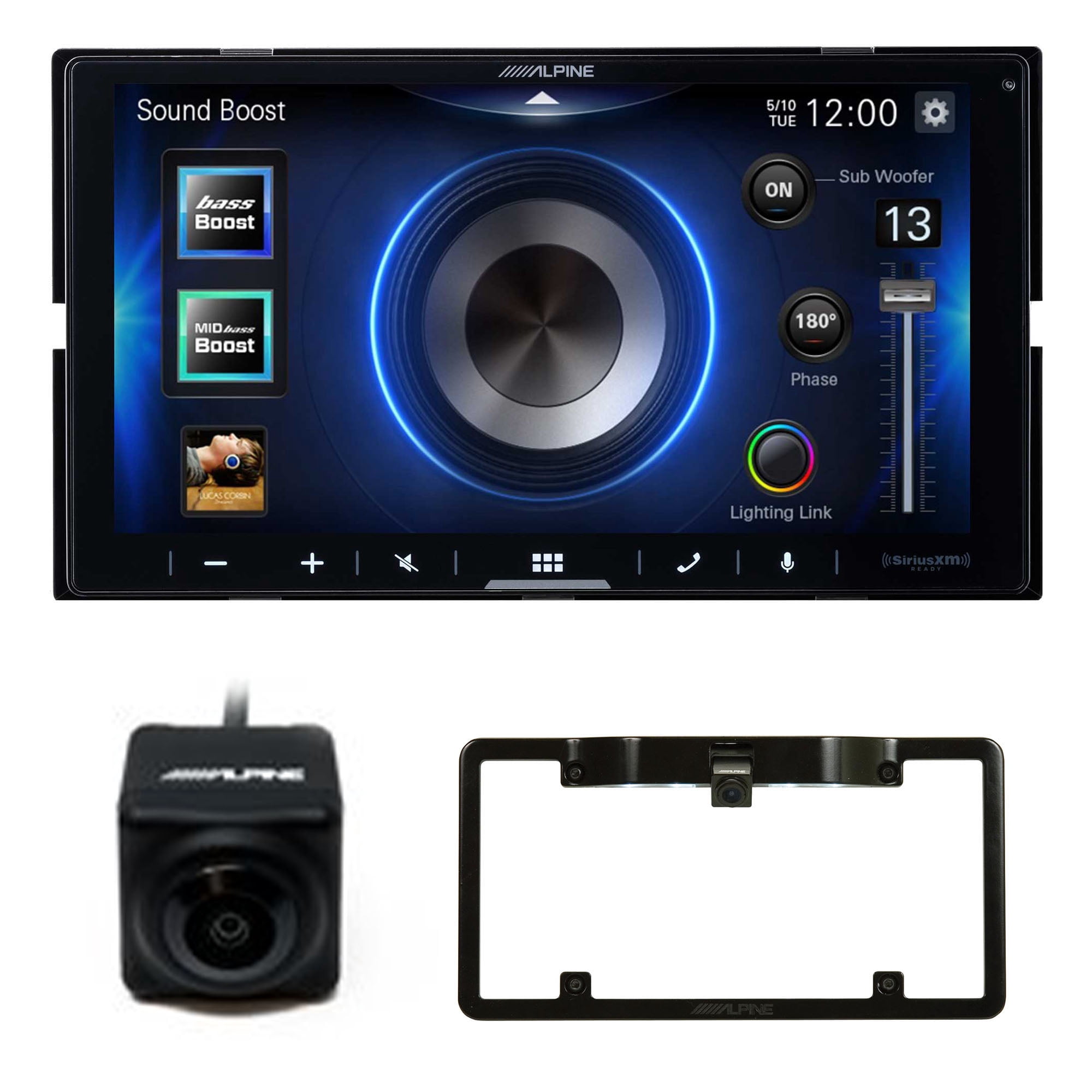 Alpine iLX-W670 with Apple CarPlay, Android Auto Includes Back up ...