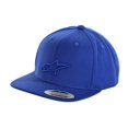 thumbnail image 1 of AlpineStars Mens Enduro Classic Snap Back Flat Bill Hat One Size Royal Blue, 1 of 2