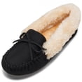 thumbnail image 1 of Alpine Swiss Leah Women’s Moccasin Slippers | Faux Fur Lined Slip-On House Shoes | Cozy Warm Comfortable Indoor Outdoor | Stylish Durable, 1 of 9