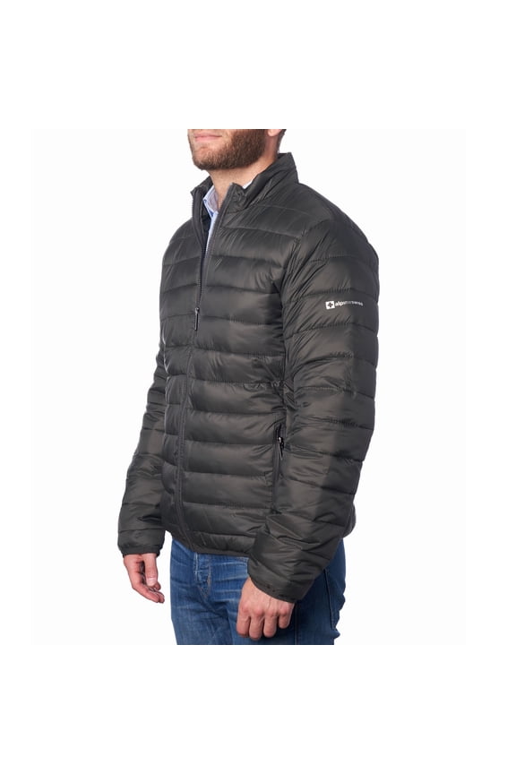 Niko Men’s Puffer Jacket Warm Down Alternative Insulated Coat | Packable Water-Resistant & Windproof Winter Outerwear with Zipper Pockets