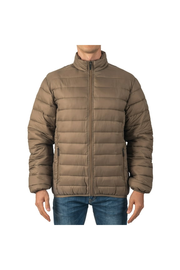 Niko Men’s Puffer Jacket Warm Down Alternative Insulated Coat | Packable Water-Resistant & Windproof Winter Outerwear with Zipper Pockets