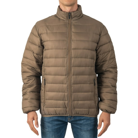 Alpine Swiss Niko Men’s Puffer Jacket Warm Down Alternative Insulated Coat | Packable Water-Resistant & Windproof Winter Outerwear with Zipper Pockets