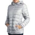 thumbnail image 1 of AlpineSwiss Womens Hooded Down Alternative Puffer Jacket Warm Light Bubble Coat, 1 of 8
