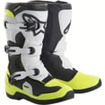 thumbnail image 1 of Alpinestars 2014018-125-2 2014018-125-2; Tech 3S Boots Black / White / Yellow Size 02, 1 of 6