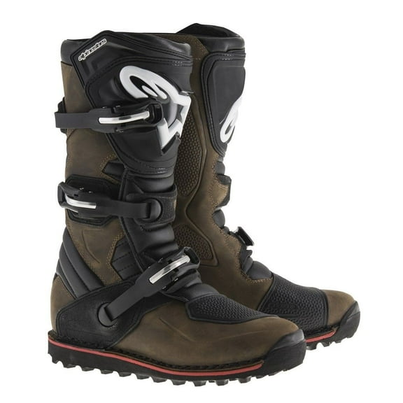 Alpinestars 2017 Tech T Motorcycle Boots - Brown Oiled Leather