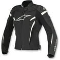 thumbnail image 1 of Alpinestars 2019 Womens Stella GP Plus R v2 Leather Jacket - Black/White, 1 of 2