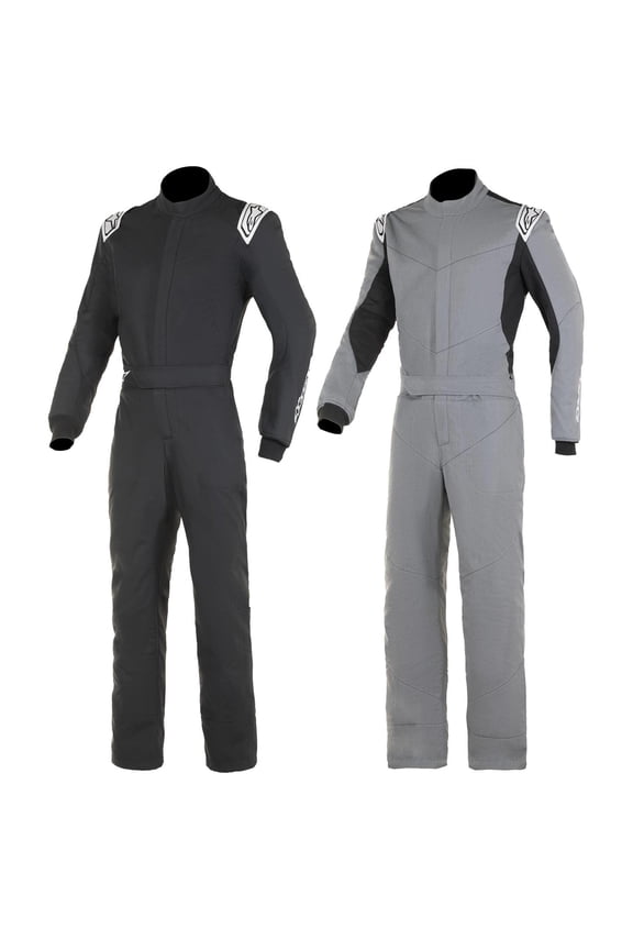 3350524-12-62 Vapor One-Piece Racing Suit, Black, 62