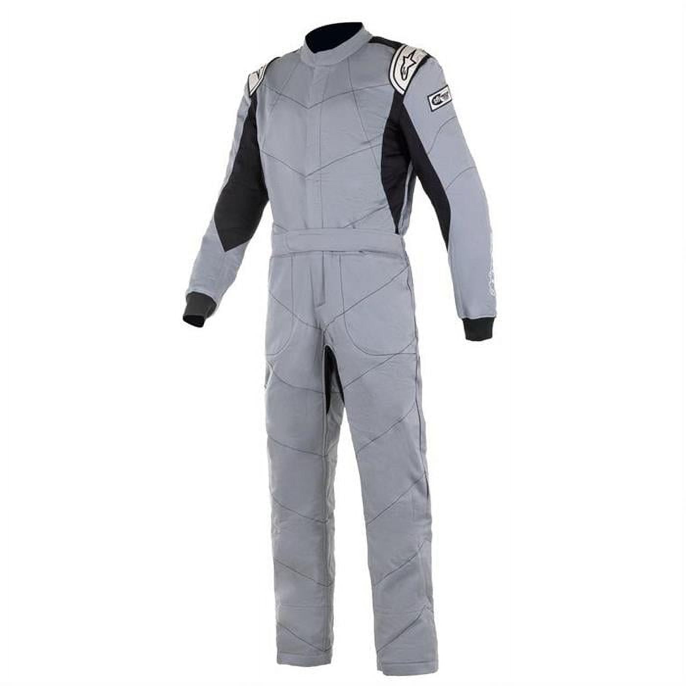 Alpinestars 3355921 Knoxville V2 Racing Suit, Mid Gray, Size 52