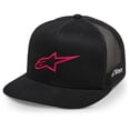 thumbnail image 1 of Alpinestars 3D Ageless Snapback Trucker Hat Black/Red, 1 of 2