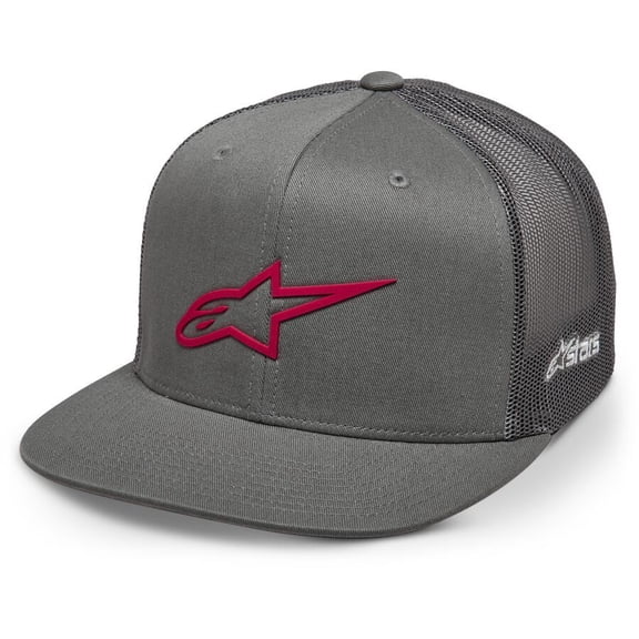 Alpinestars 3D Ageless Snapback Trucker Hat Gray/Gray