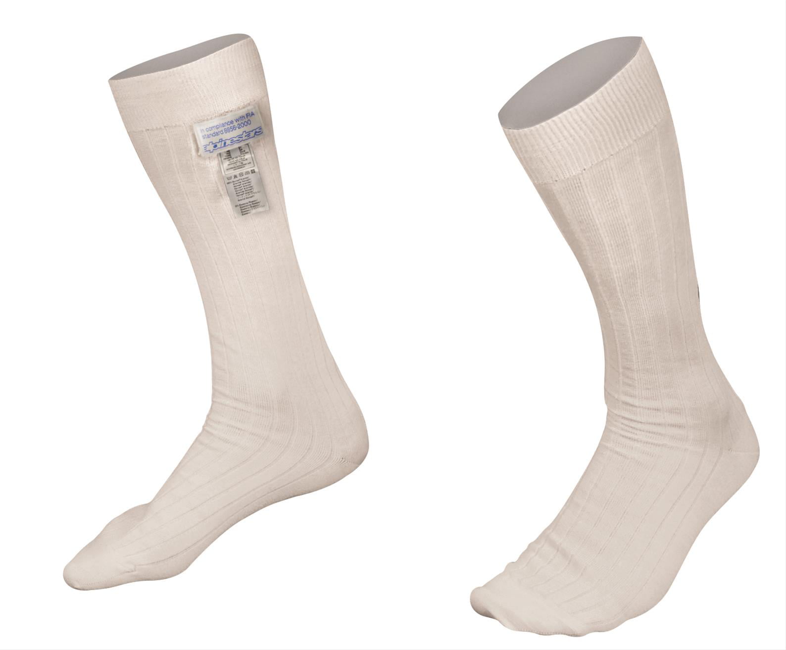 Alpinestars 4704318-20-M ZX Nomex Socks White Size MD - Walmart.com
