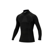 Alpinestars 4756012-10A-2XXS Karting Racing Layer Long Sleeve Shirt, Black, 2XXS