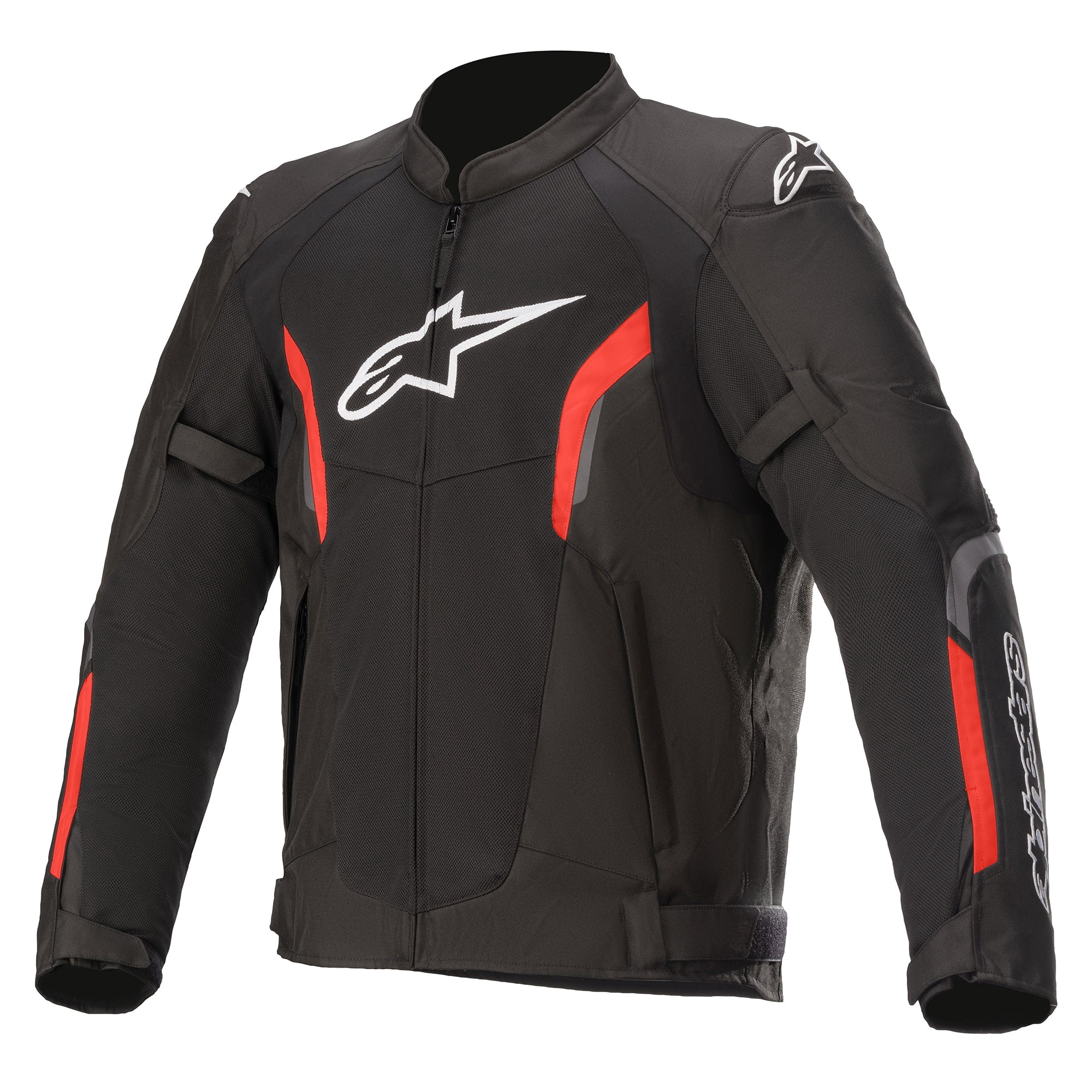Alpinestars AST V2 Air Mens Textile Motorcycle Jacket Black/Red XL 