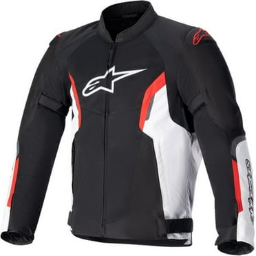Alpinestars AST v2 Air Men's Street Motorcycle Jackets - Black/White/Red / Large