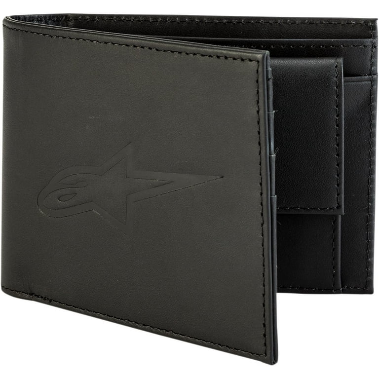 その他 OLD WALLET BLACK Alpinestars Ageless Mens Leather Wallet Black - Walmart.com