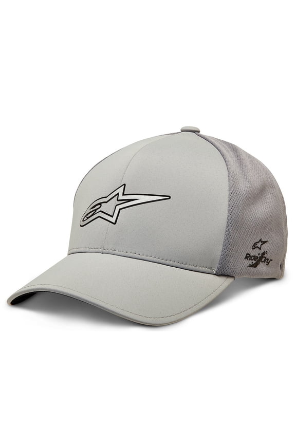 Ageless Mesh Delta Flexfit Hat Gray SM/MD