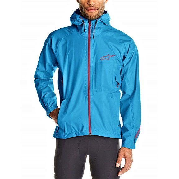 Alpinestars All Mountain Mens Long Sleeve Bike Jacket Cyan Red Large