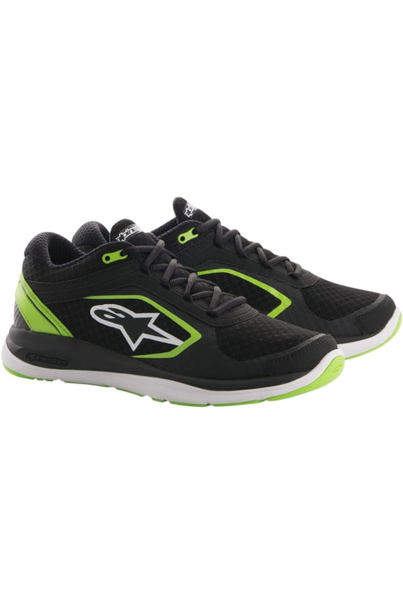 Alloy Mens Riding Shoes Black/Green