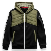 Alpinestars Alltime Mens Hybrid Hoody Jacket Black/Olive MD