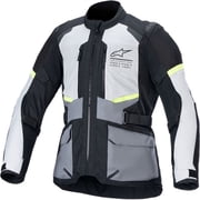 Alpinestars Andes Air Drystar Mens Street Motorcycle Jackets - Ice Gray/Dark Gray/Black / Medium