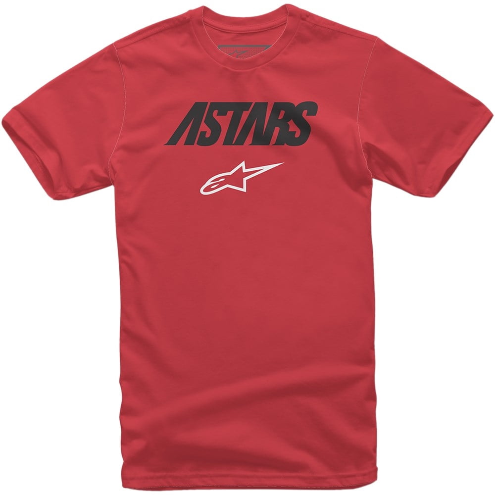 Alpinestars T-Shirt Uomo Manica Corta - Angle Combo Tee, 100% Cotone, Taglio Moderno, Colore Nero, Taglia XXL