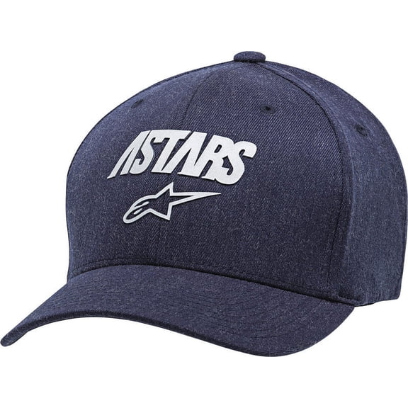 Alpinestars Angle Reflect Hat Navy Heather Lg/Xl Curved Bill