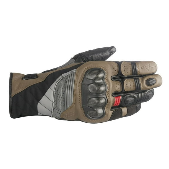 Alpinestars Belize Drystar Gloves - Black/Brown/Red - SM