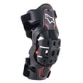 thumbnail image 1 of Alpinestars Bionic 5S Youth Knee Brace Set Black/Red, 1 of 2