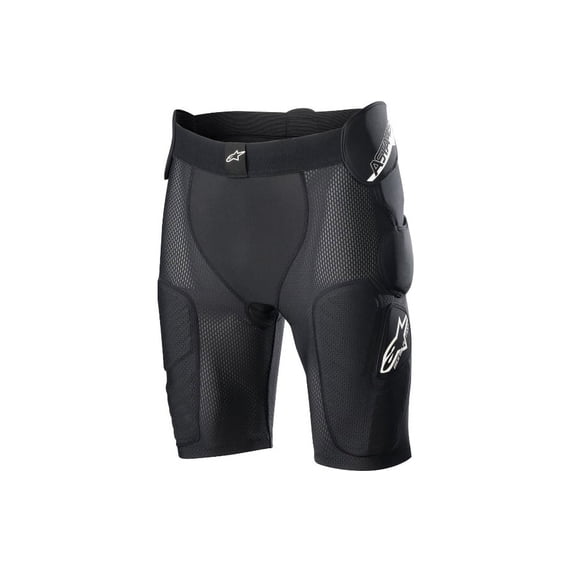 Alpinestars Adult Bionic Action Protection Off-Road Motorcycle Shorts - Black / Medium