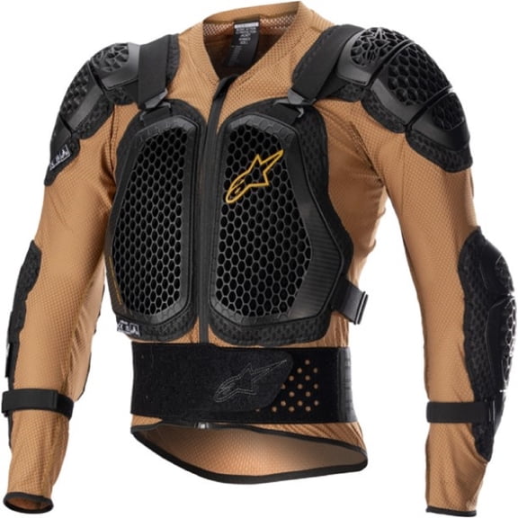 Alpinestars Bionic Action v2 Protection Adult Off-Road Motorcycle Jackets - Camel/Black / 2X-Large